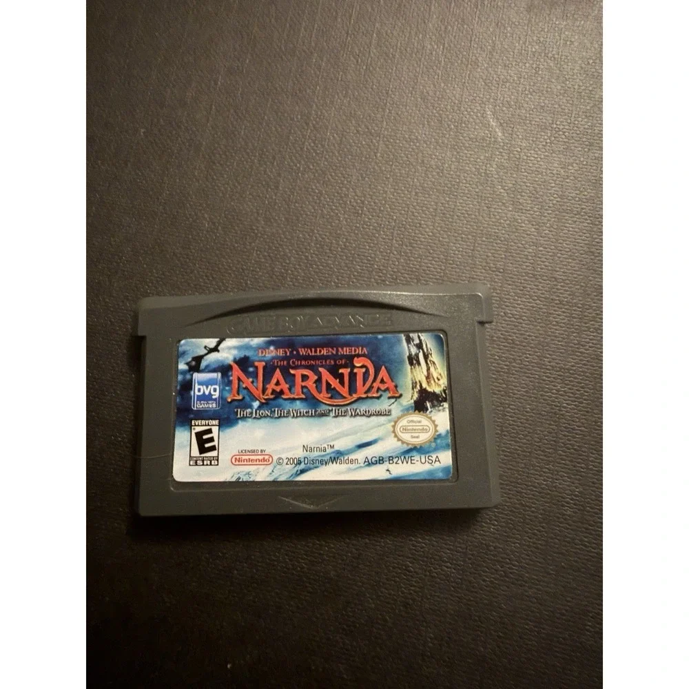 THE CHRONICLES OF NARNIA GAME FOR NINTENDO GAME BOY ADVANCE, AUTHENTIC